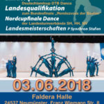 Plakat Landesmeisterschaft Gymnastik und Tanz