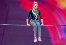 Trappenkamper Turnerin Mia Beilfuß gewinnt beim TV-Duell „Klein gegen Groß“