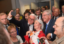 Frank-Walter Steinmeier 2018 in Dortmund. Der Bundespräsident eröffnet auch den Deutschen Seniorentag 2021.