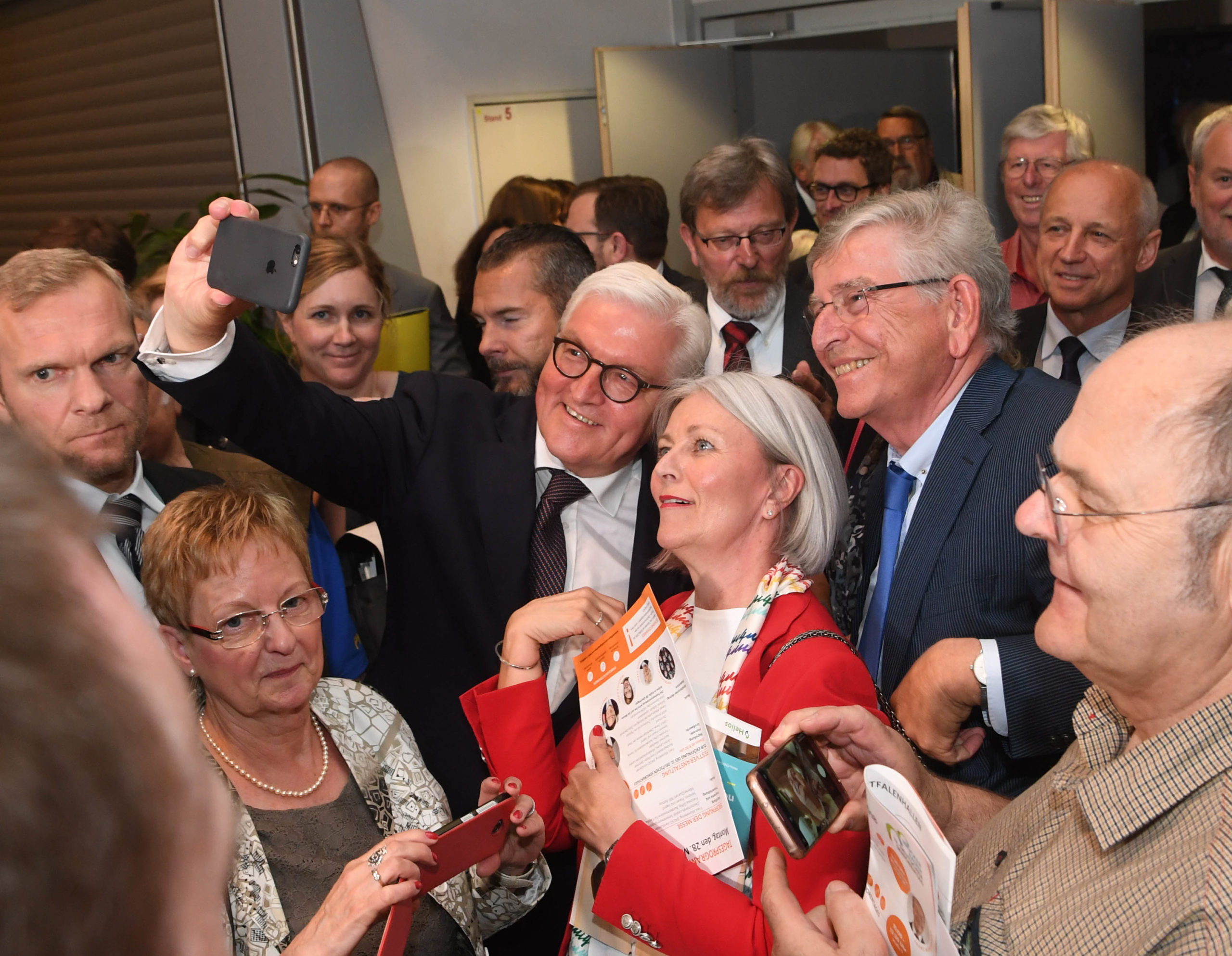 Frank-Walter Steinmeier 2018 in Dortmund. Der Bundespräsident eröffnet auch den Deutschen Seniorentag 2021.