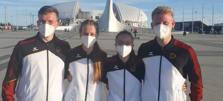 Trampolin-EM in Rimini mit Turner*innen vom Norderstedter SV und VfL Pinneberg!