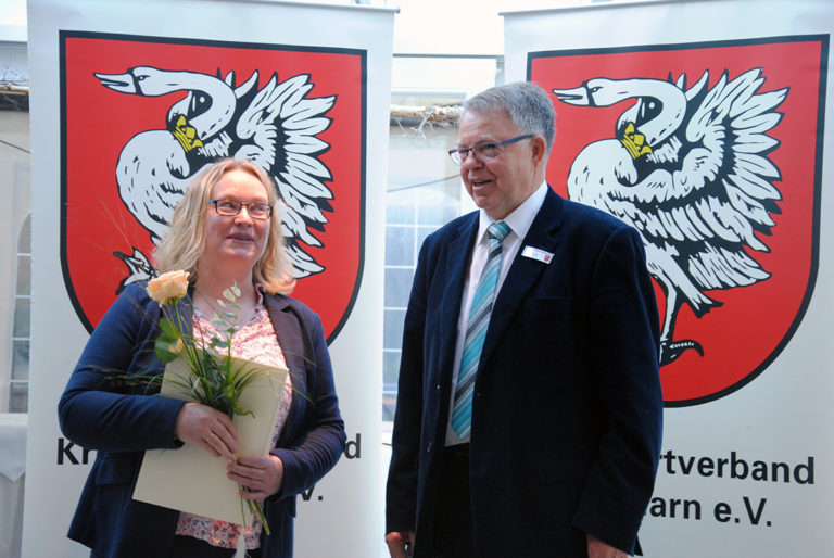 Ehrung Anja Kirbach vom TSV Bargteheide