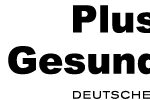 Bild Pluspunkt Gesundheit