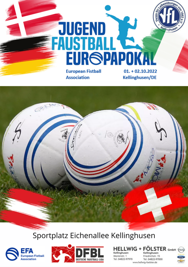 Vorschau Faustballwochenende 1./2. Oktober 2022