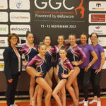 Team mit Trainer und Kampfrichter