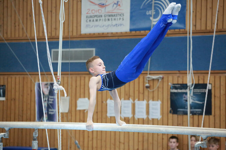 Bester SHTV-Turner unter den 51 Jungen der Jahrgänge 2013 und 2012 wurde der zehnjährige Mika Stegmann. Foto: Claus Köhler