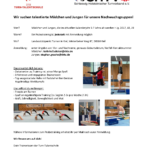 Ausschreibung Probetraining TURNEN GTw und GTm