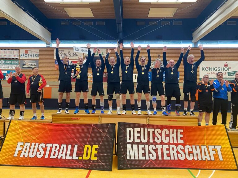 TSV Uetersen ist Deutscher Meister bei den Männer 55!!!!