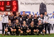 Rouven Kadgien mit der Faustball Nationalmannschaft erfolgreich!