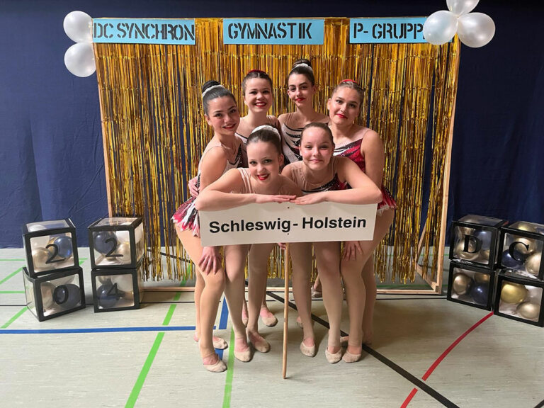 PSV Gymnastinnen beim Deutschland Cup Synchrongymnastik