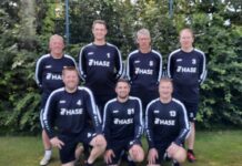 Mannschaftsfoto Faustball Männer 35 Gnutz