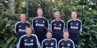 Mannschaftsfoto Faustball Männer 35 Gnutz