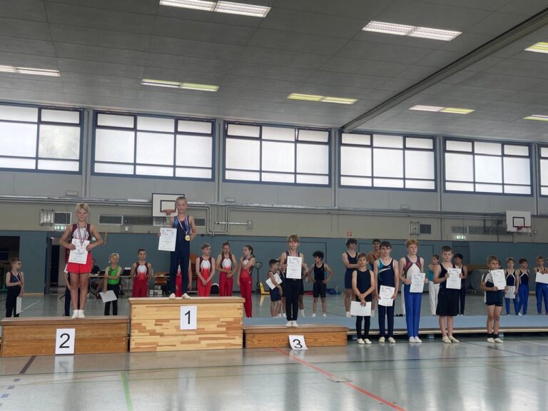 Landeseinzelmeisterschaft der P-Stufen Turner mit sehr guten Meldezahlen.