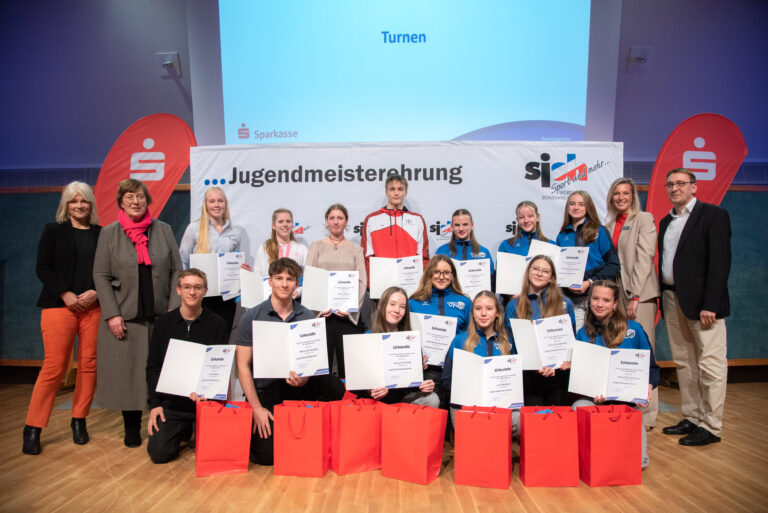Jugendmeisterehrung 2024 – Sportjugend Schleswig-Holstein zeichnet die erfolgreichsten Nachwuchssportler*innen des Landes aus