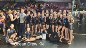 "Ocean Crew Kiel" posiert beim Internationalen Deutschen Turnfest