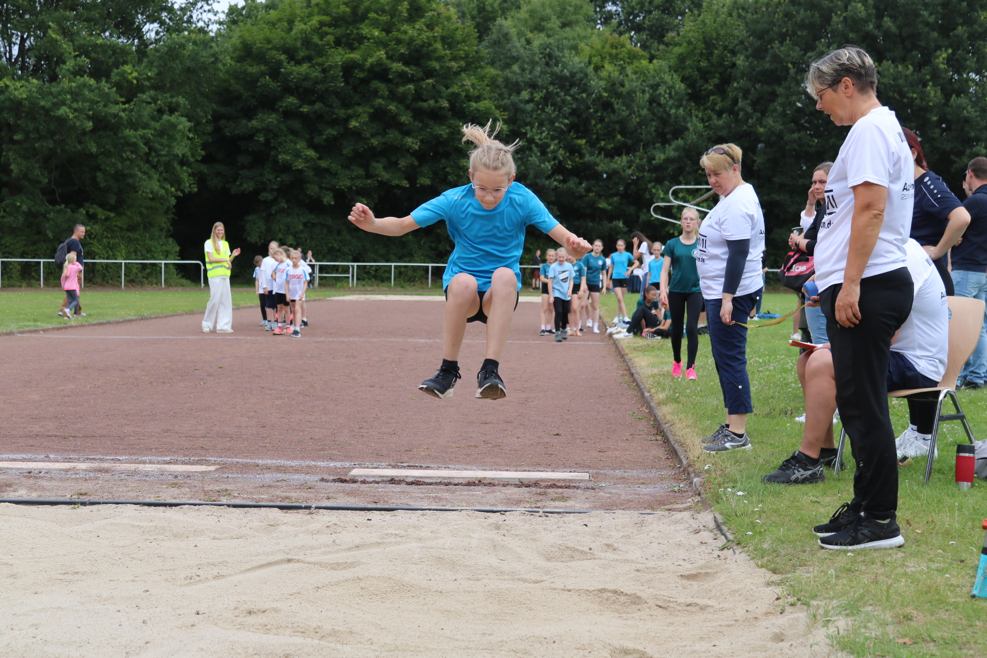 Hanna Diesing, TSV LOLA, beim Weitsprung