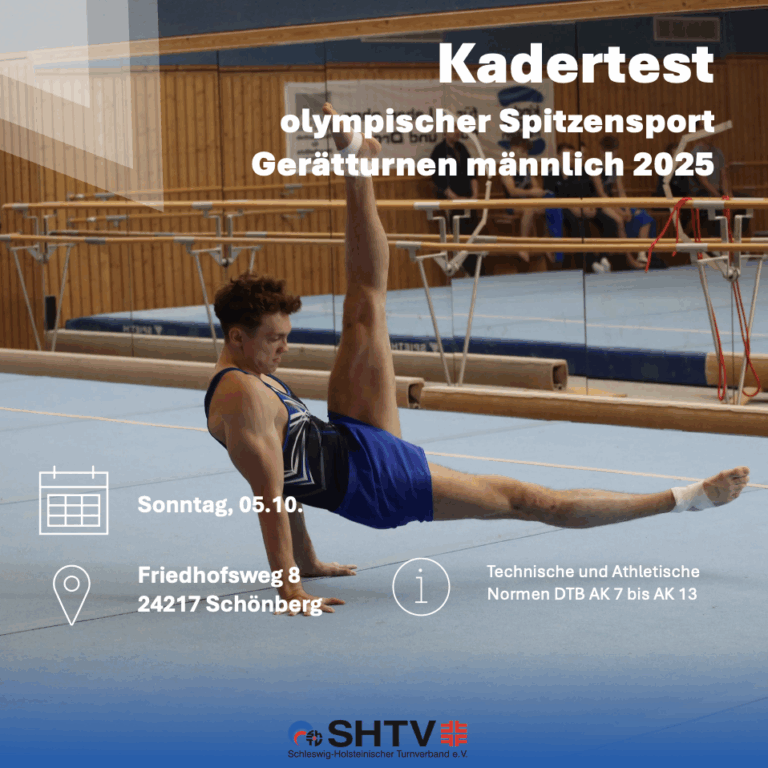 Kadertest Gerätturnen männlich