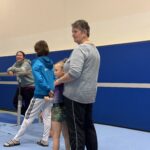 Trainerin Silke aus Uetersen im Wettkampffokus