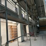 LSP Baustelle Gerüst hoch