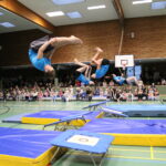 Synchrone Trampolinsprünge