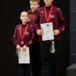 Mads,Nika und Trainer Matt – Foto Eltern