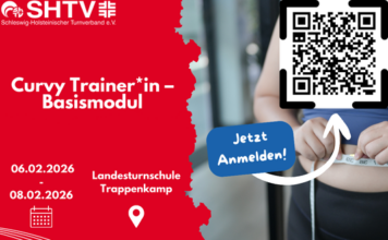 Werbeplakat für die Fortbildung Curvy Trainerin