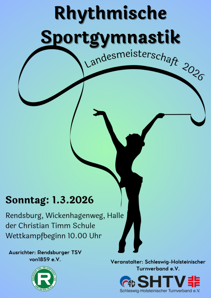 Werbeplakat für die Landesmeisterschaft RSG