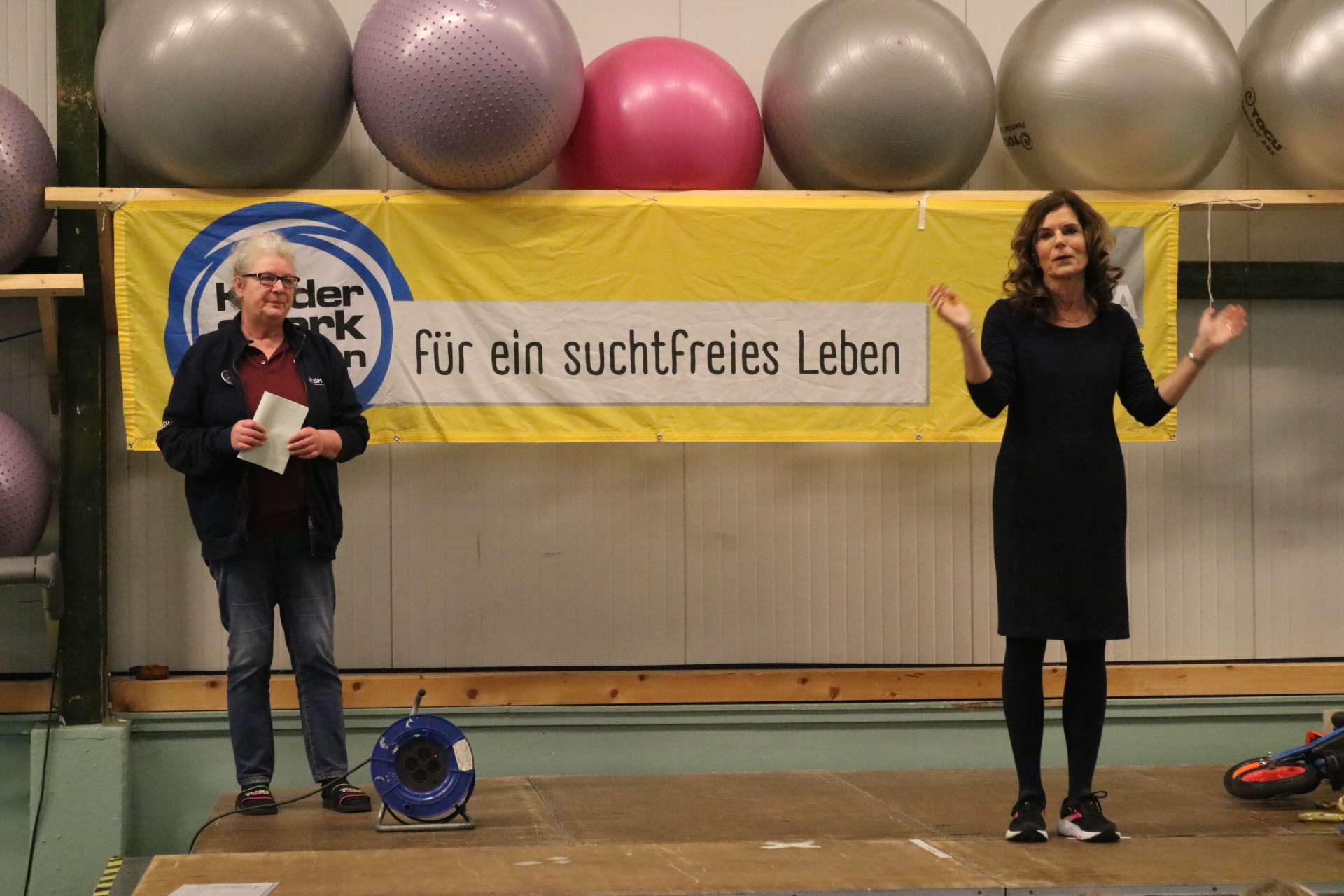 Begrüßung der Teilnehmenden