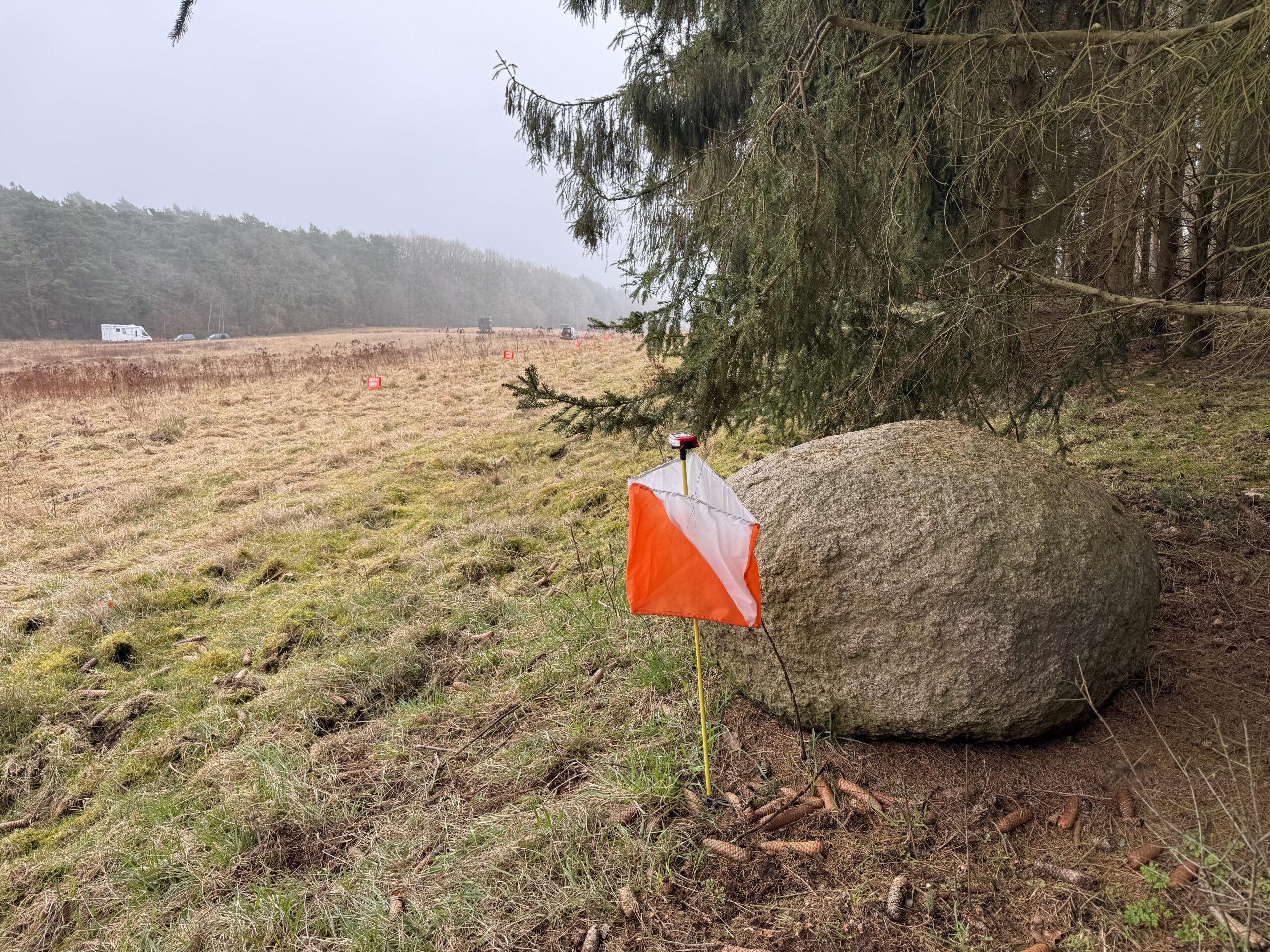 Streckenposten bei den Landesmeisterschaften 2026