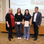 M. Schümann und P. Labendowicz mit Mailin und Pia