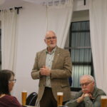 Schenefelds Bürgermeister Hansen bei seinem Grußwort