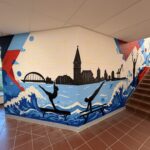 Grafittibild Eingang ohne Logo