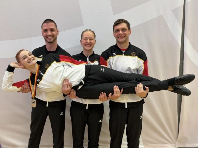 Rhönrad-WM: Trittauer gehören zur Weltklasse, Karina Peisker wird Weltmeisterin