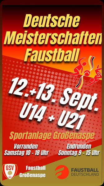 Vorschau Faustball DM U14 und U21